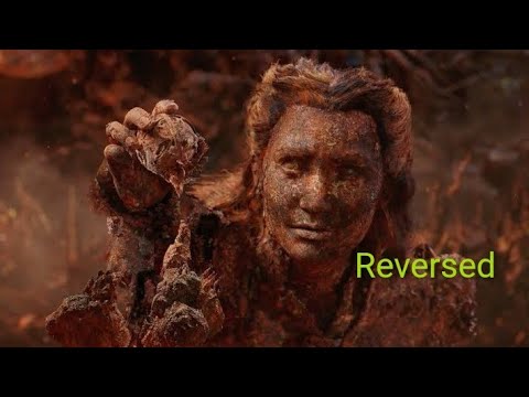 ALICE THROUGH THE LOOKING GLASS (2016):RED QUEEN BREAKS THE PAST/TIME RUST TAKES OVER (REVERSED)