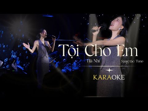 Hà Nhi - Tội Cho Em | Piano Version | Karaoke