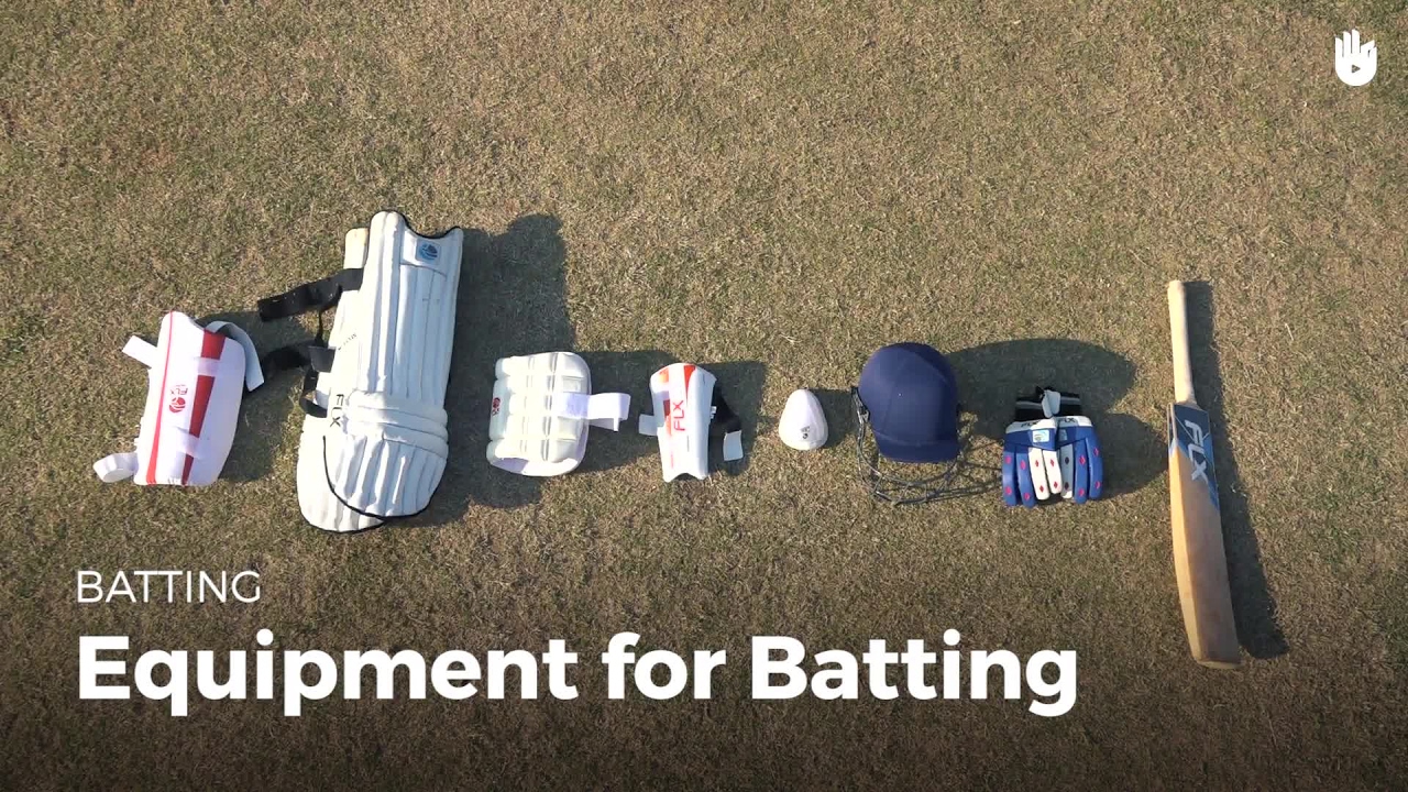 Learn the Equipment Used for Batting How to Play Cricket Sikana