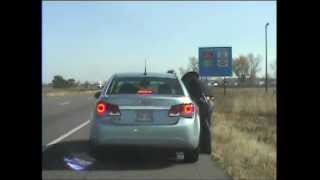 MOVE OVER LAW: Wisconsin State Trooper Nearly Hit by Passing Semi
