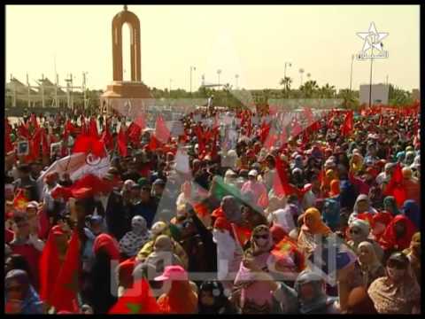 مباشرة من العيون لبان كي مون شوف سمع المغرب كيخلع