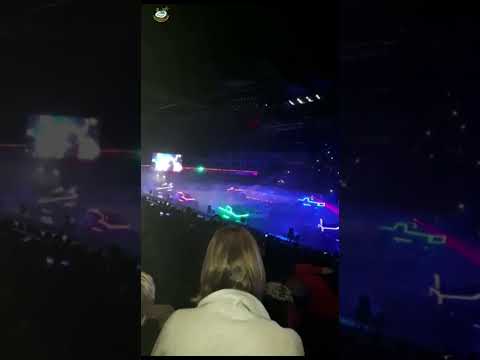 🚘 Шоу начинается! Hot Wheels Monster Trucks Glow Party #shorts #short