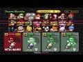 Smash Remix Gameplay Metal Mario Vs 3 Metal Marios CPU Level 9
