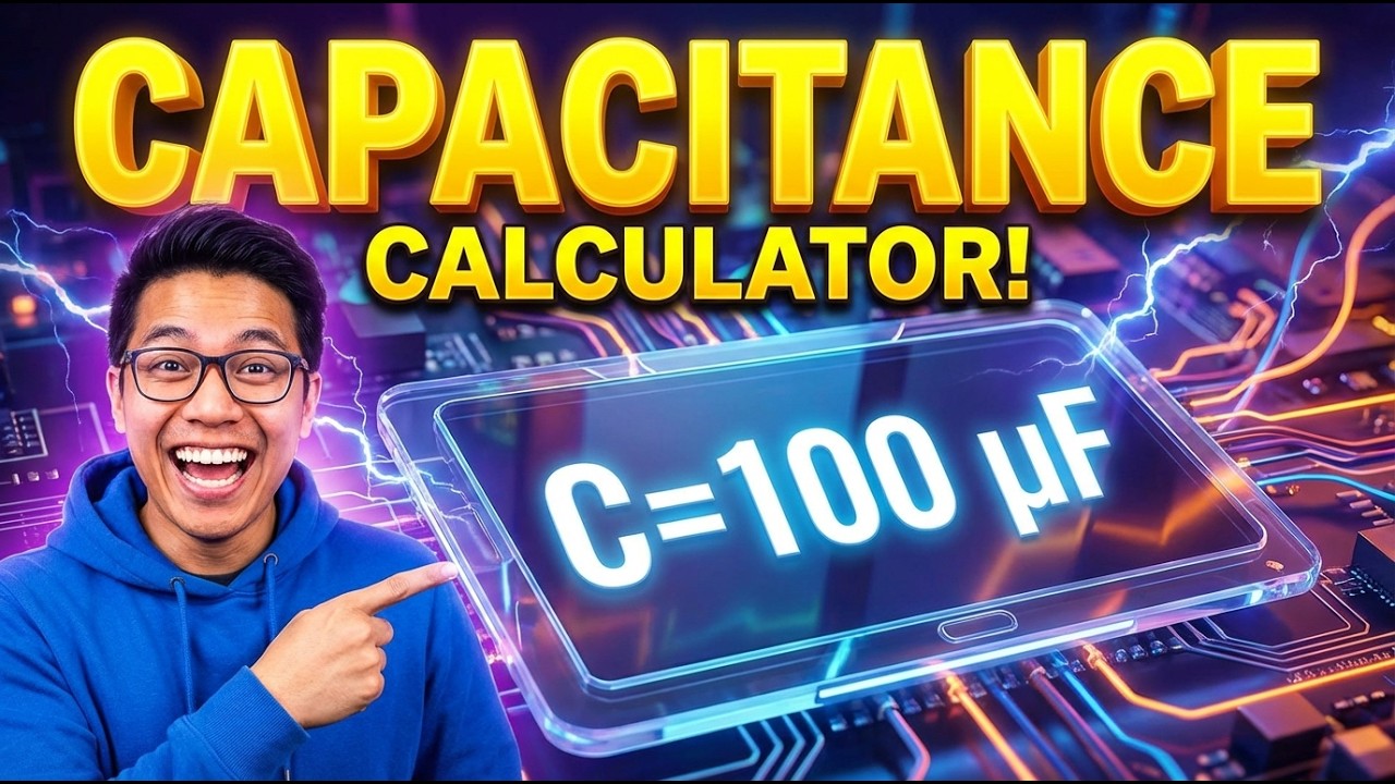 Capacitance Interactive Calculator
