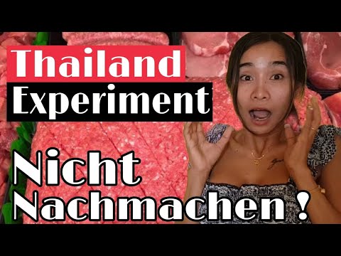 Kann ich Mett selber Machen? ein Experiment in Thailand