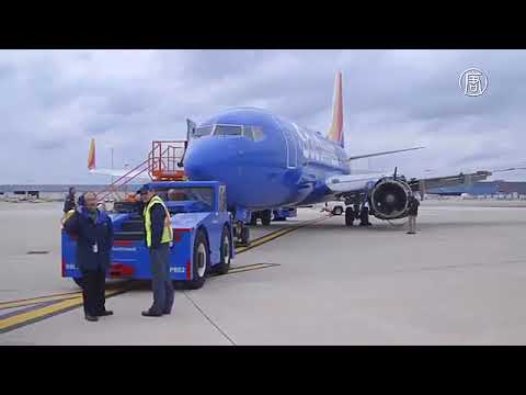 Deutsche Welle(Германия)| 18.04.2018: Самолёт Southwest Airlines экстренно сел в США, погибла пассаж