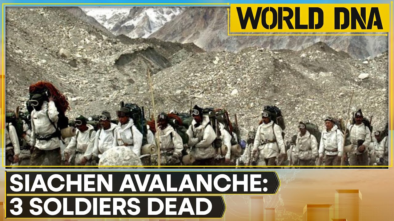Siachen: Avalanche Hits Siachen Camp, 3 Soldiers Dead | WION World DNA