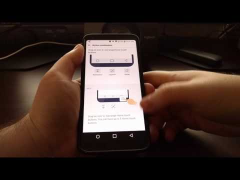 [LG G6] Customizing the Navigation Bar