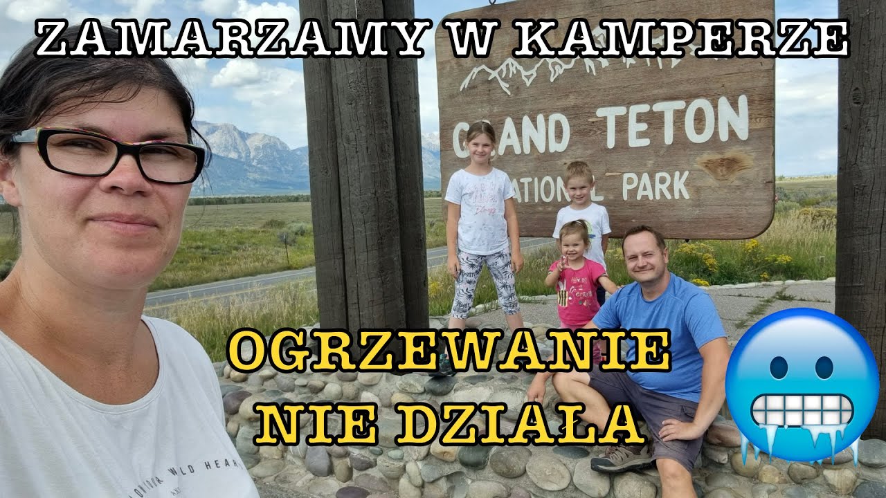 Kamper ma USTERKĘ!!! Zamarzamy!!! Noc na kempingu ...