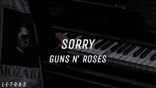 SORRY — Guns N&#39; Roses [Español-Inglés]