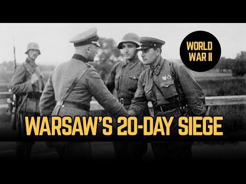 WW2 Invasion of Poland: Warsaw's 20-Day Siege | Sept 8-28, 1939