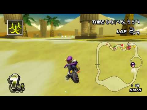 Mario Kart Wii Retro Rewind - GCN Dry Dry Desert