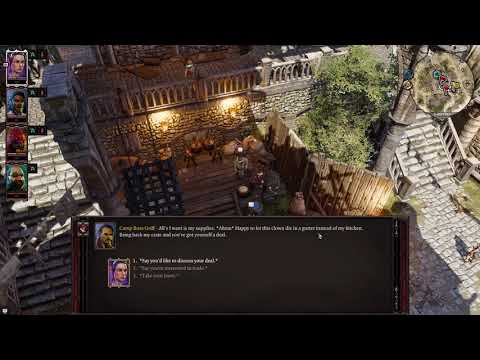 DOS #4 Camp Boss Griff Divinity Original Sin 2 Abridged Letsplay commentary no reload