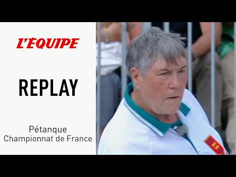 Pétanque - Le replay de la finale individuel dames des championnats de France