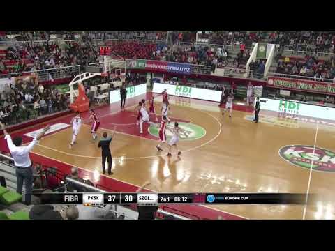 Pinar Karsiyaka- Szolnoki Olaj KK FIBA EC összefoglaló