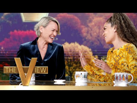 Robin Wright Remembers Working With Robert Redford, Talks New Thriller Series | The View