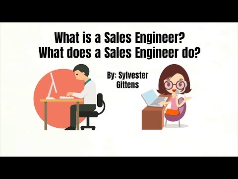 What is a Sales Engineer? What are the job responsibilities?