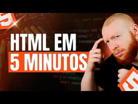 HTML in 5 minutes to start your programming studies