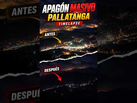 Así se apaga un pueblo entero en 1 segundo blackout Ecuador #apagon #ecuador #pallatanga #chimborazo