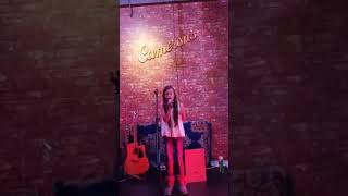 Courtney Hadwin covering Titanium Jax Bar AGT Golden Buzzer Winner. Unseen footage.