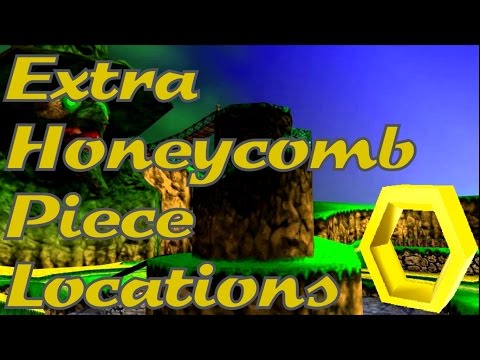 Banjo-Kazooie - Extra Honeycomb Piece Locations