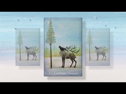 Magnus and the Fairy Fir Tree by Eleana Evans - A Lavinia Stamps Tutorial