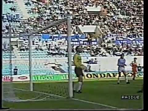 1990/91, Serie A, Lazio - Bari 1-1 (07)