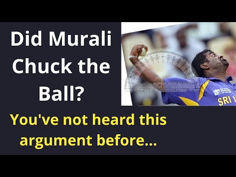 Was Muralitharan a Chucker? Here's a new argument to an old debate...