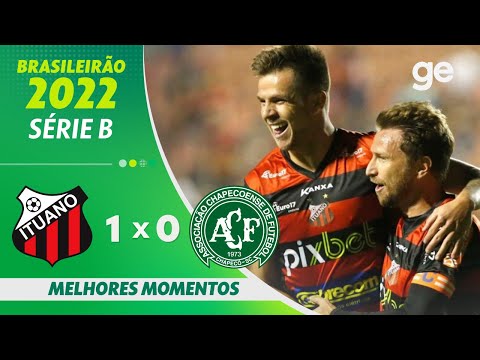 Gols e lances de Ituano x Chapecoense