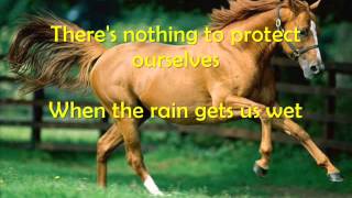 Only The Horses - Scissor Sisters  (lyrics)  HD