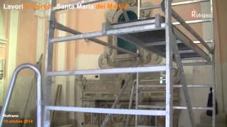 preview picture of video 'Rofrano Lavori in Corso - Santa Maria dei Martiri 15/10/14'