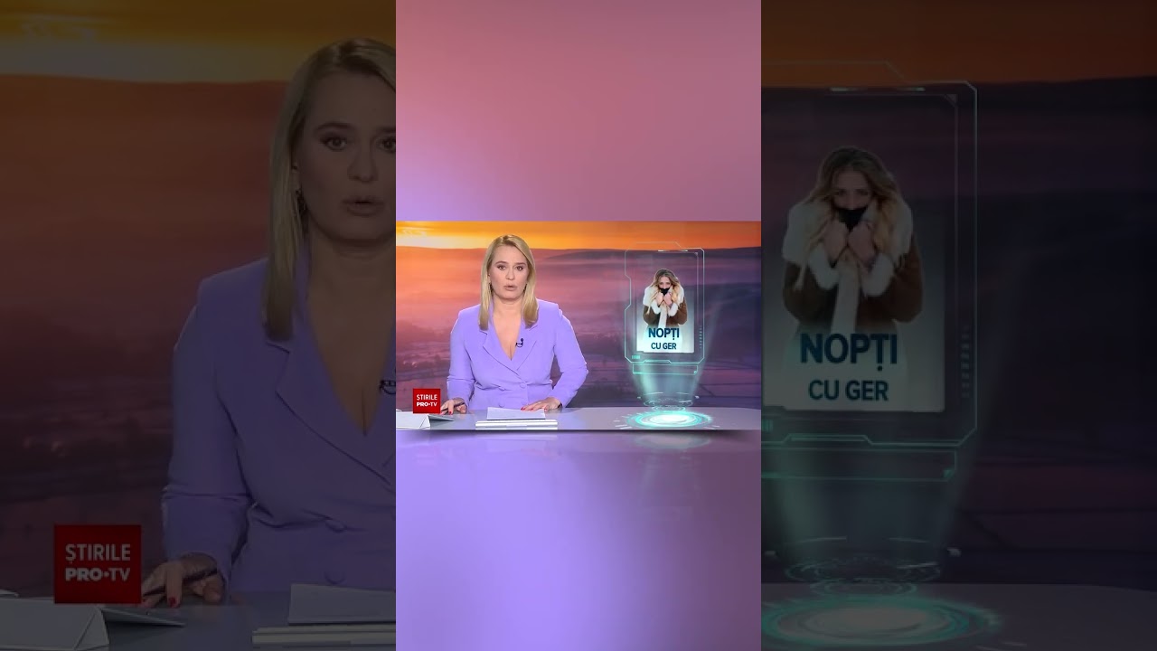 Un val de ger a cuprins România. Capitala a avut -12 grade Celsius