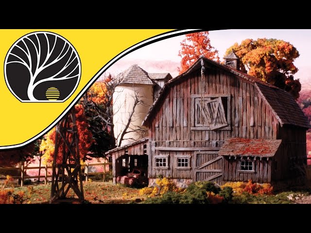 Old Weathered Barn - HO Scale | Built-&-Ready® Video