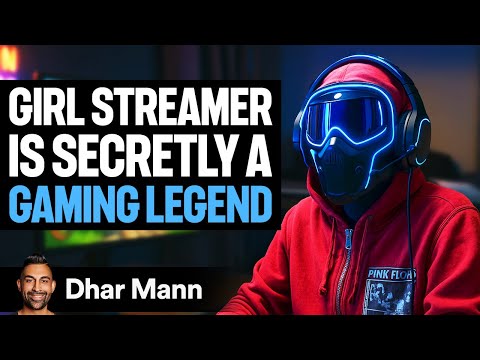 Masked GIRL STREAMER Is Secretly GAMING LEGEND | Dhar Mann Studios