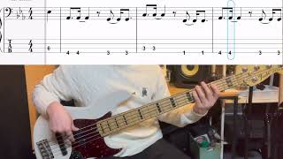 태연(TAEYEON) - To. X | 베이스 커버 | Bass cover | 타브 악보 (TAB) | 진원 베이스