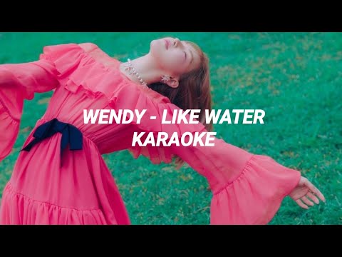 WENDY (웬디) - 'Like Water' KARAOKE with Easy Lyrics