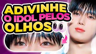ADIVINHE O IDOL PELOS OLHOS! 👀 | KPOP GAME 2026