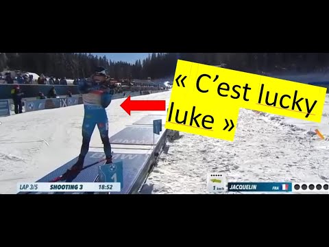 Les 4 tirs de biathlon les PLUS RAPIDES ! ( 1 min 17 s de tir pour une moyenne de 1 min 26 s )