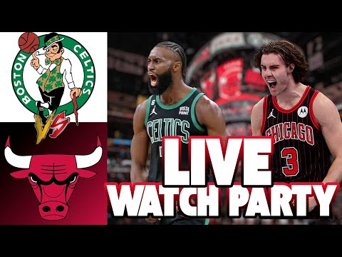 Chicago Bulls vs Boston Celtics Live Watch Party | Derrick Rose Jersey Retirement Night 🌹🔥