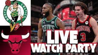 Chicago Bulls vs Boston Celtics Live Watch Party | Derrick Rose Jersey Retirement Night 🌹🔥