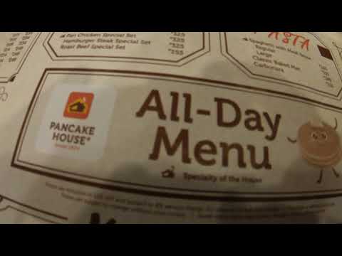 Kava Pancake House Menu