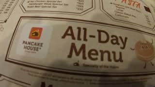 Pancake House Menu 2021 - GX014543  18dec