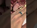 Серебряное кольцо с топазом Лондон Блю 1.22ct