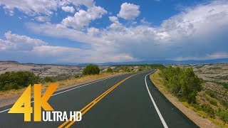 4K Scenic Byway 12  All American Road in Utah USA 