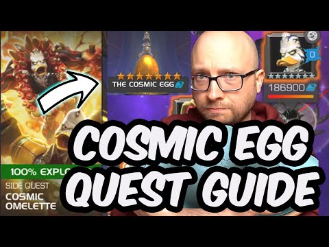 Cosmic Omelette 100% Event Quest Guide - Brian Grant Cosmic Egg Relic - Marvel Contest of Champions