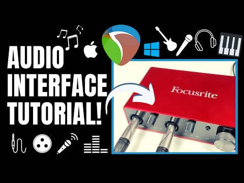 Basic Audio Interface Setup for Beginners - Step by Step Tutorial
