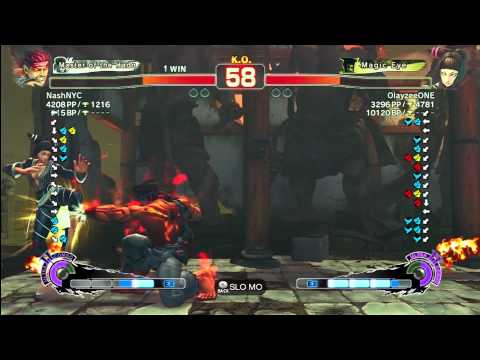 NashNYC (EVIL Ryu) vs OlayzeeONE (Juri)