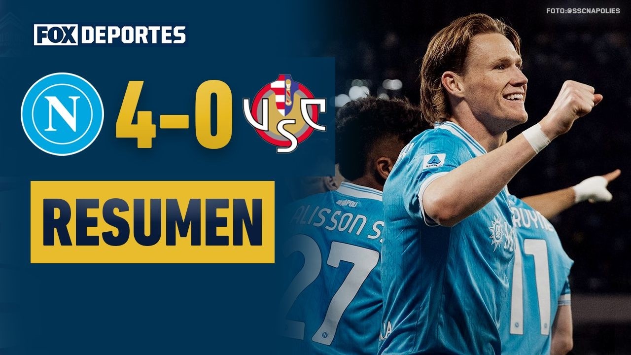 GOLEADA PARA SOÑAR | Napoli 4-0 Cremonese | #SerieAenFOX | HIGHLIGHTS
