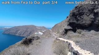 preview picture of video 'Santorini 2014 - walk from Fira to Oia part 3'