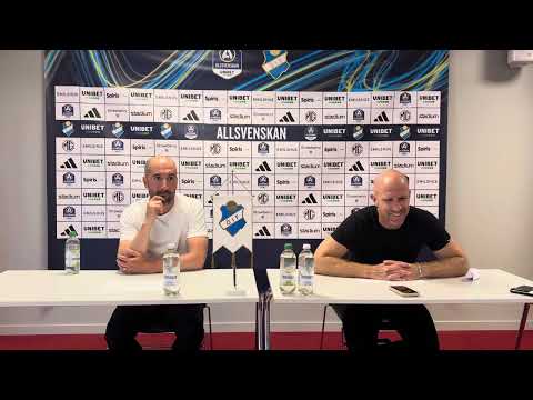 Presskonferens Östers IF - Malmö FF 20250719